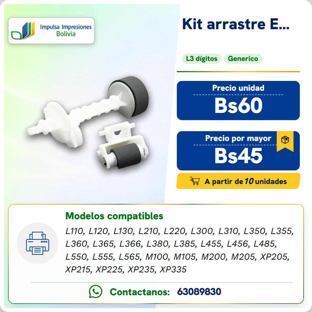 RODILLOS EPSON SERIES L3 DIGITOS CON PLÁSTICO COMPLETO ficha generada