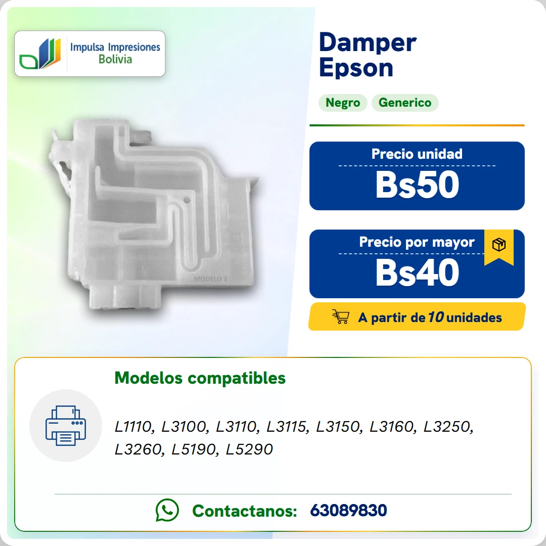 DAMPERS NEGRO L11XX-L52XX ficha generada