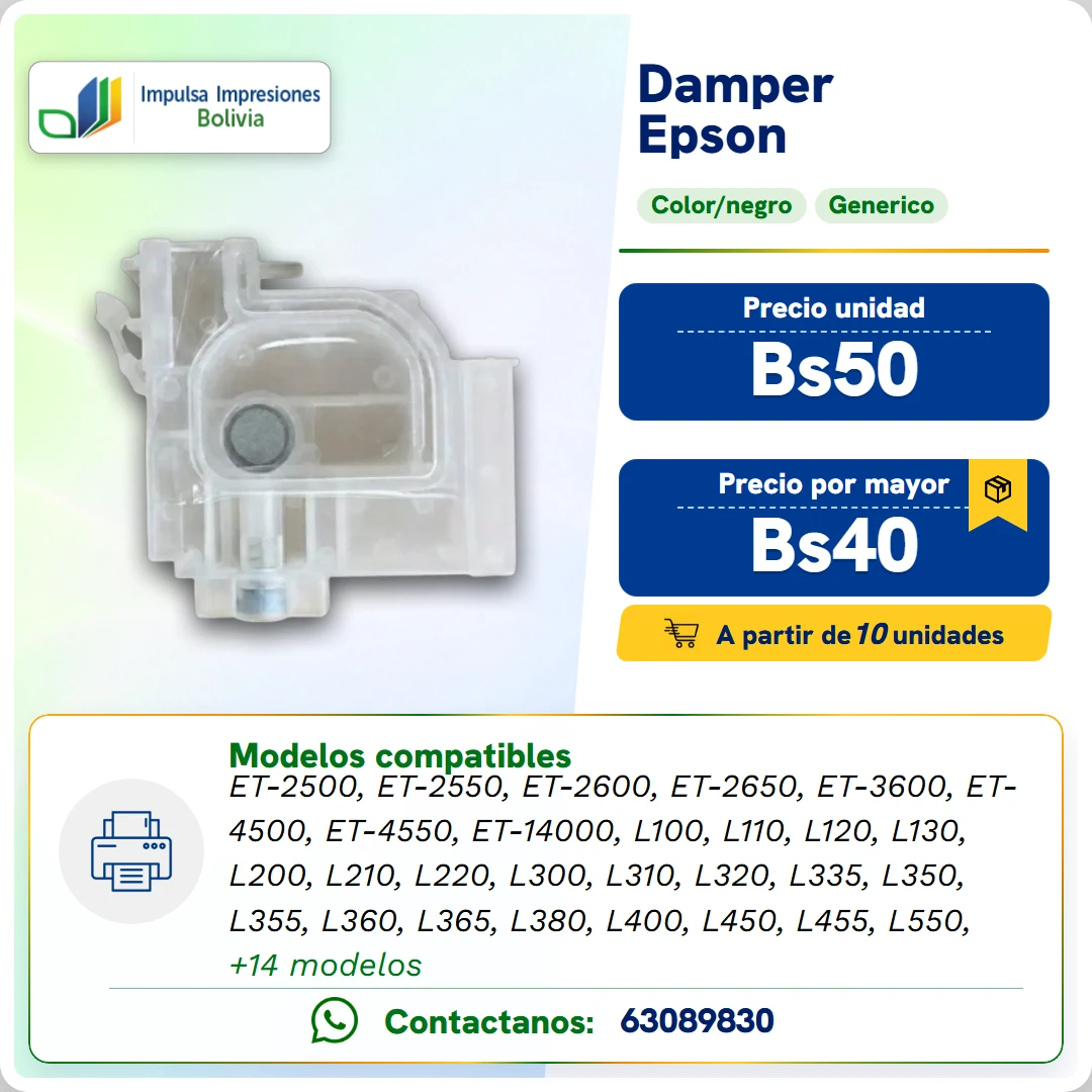 DAMPERS L3 DIGITOS COLOR/NEGRO ficha generada