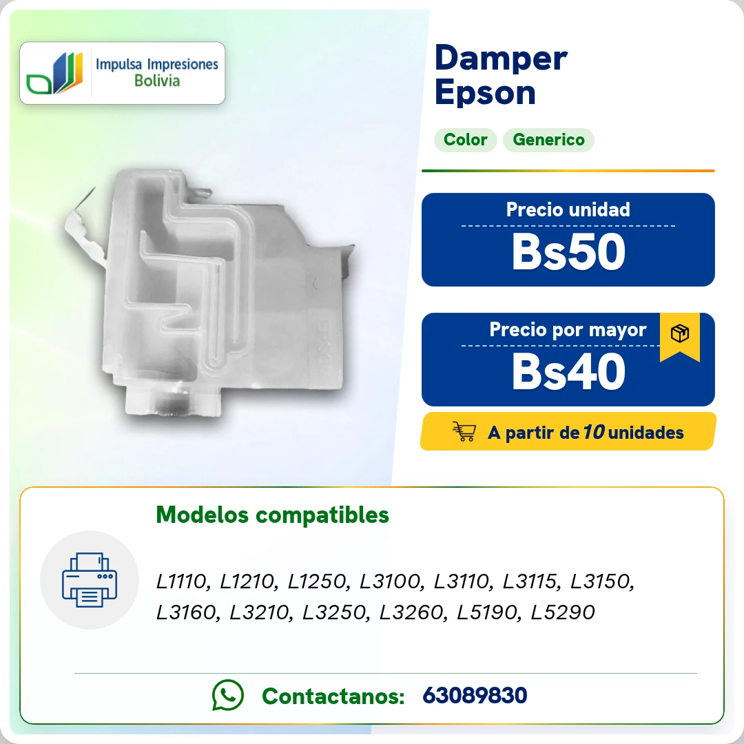 DAMPERS COLOR L11XX-L52XX ficha generada