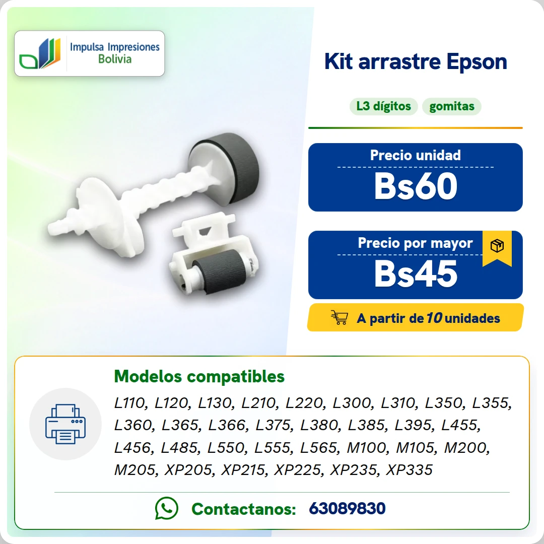 RODILLOS EPSON SERIES L3 DIGITOS CON PLÁSTICO COMPLETO ficha generada