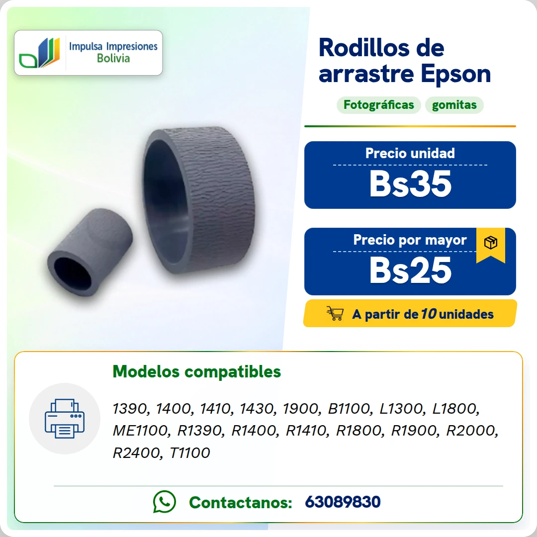 RODILLOS EPSON IMPRESORA FOTOGRAFICAS ficha generada