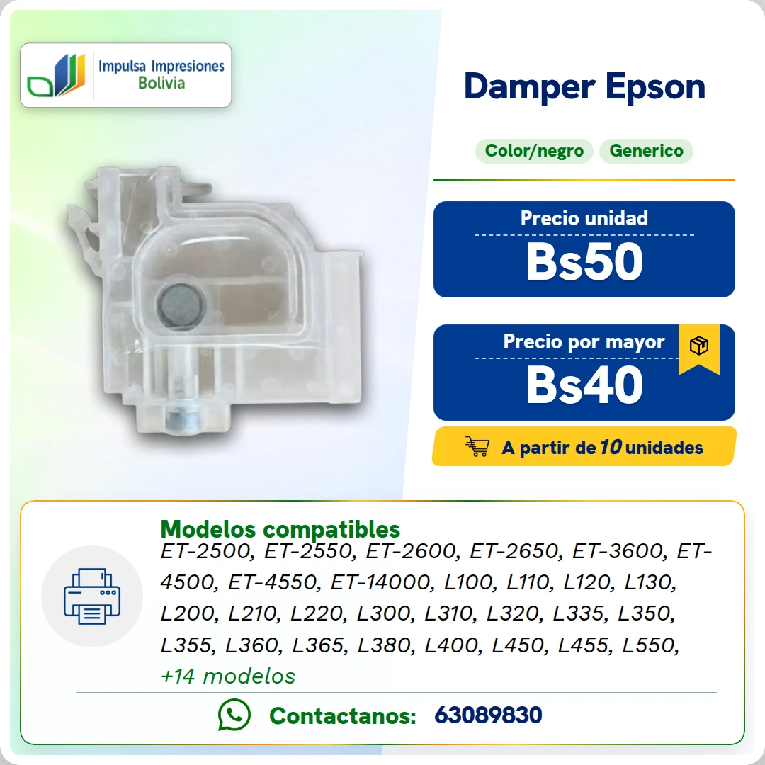DAMPERS L3 DIGITOS COLOR/NEGRO ficha generada