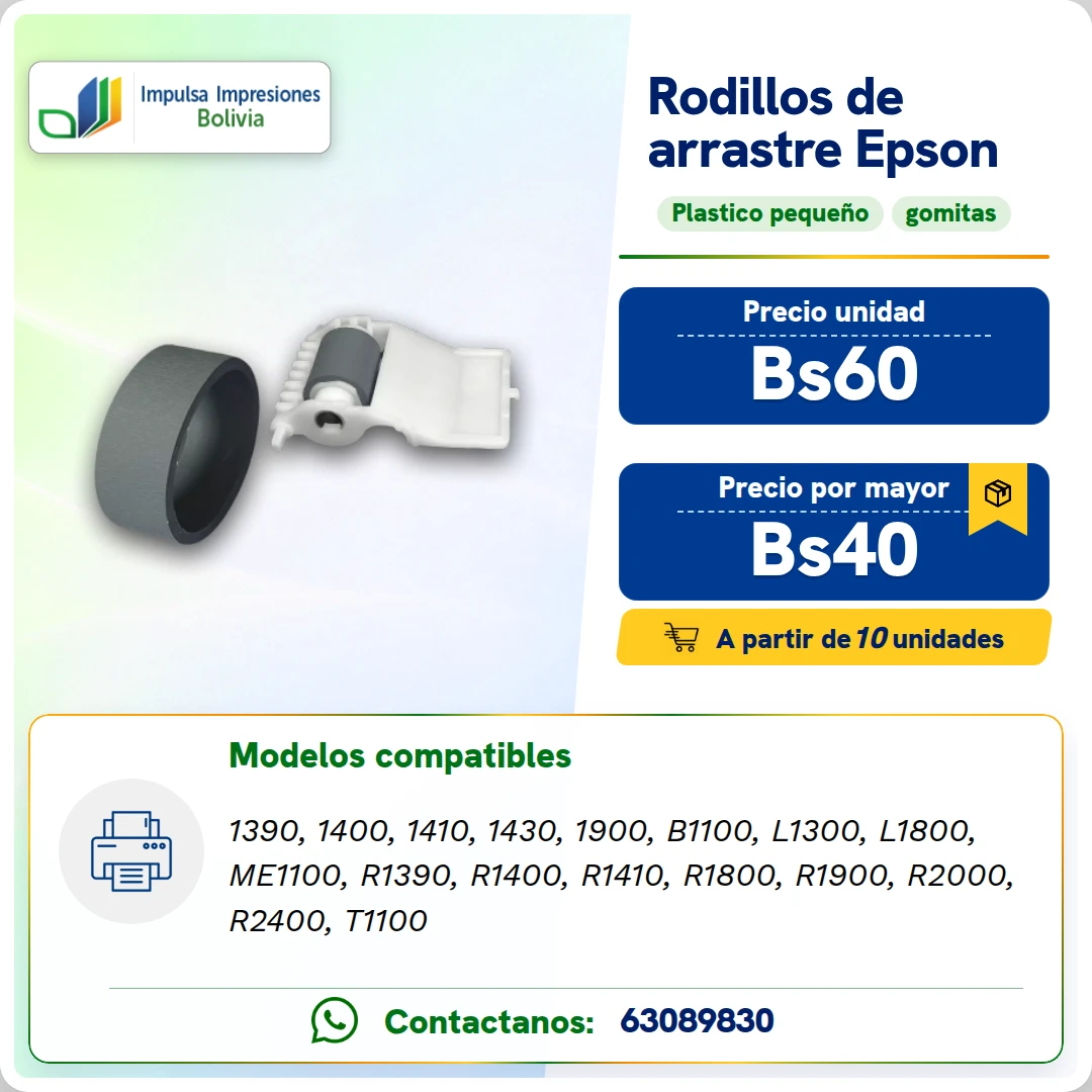 RODILLOS IMPRESORA FOTOGRAFICAS CON PLÁSTICO PEQUEÑO ficha generada