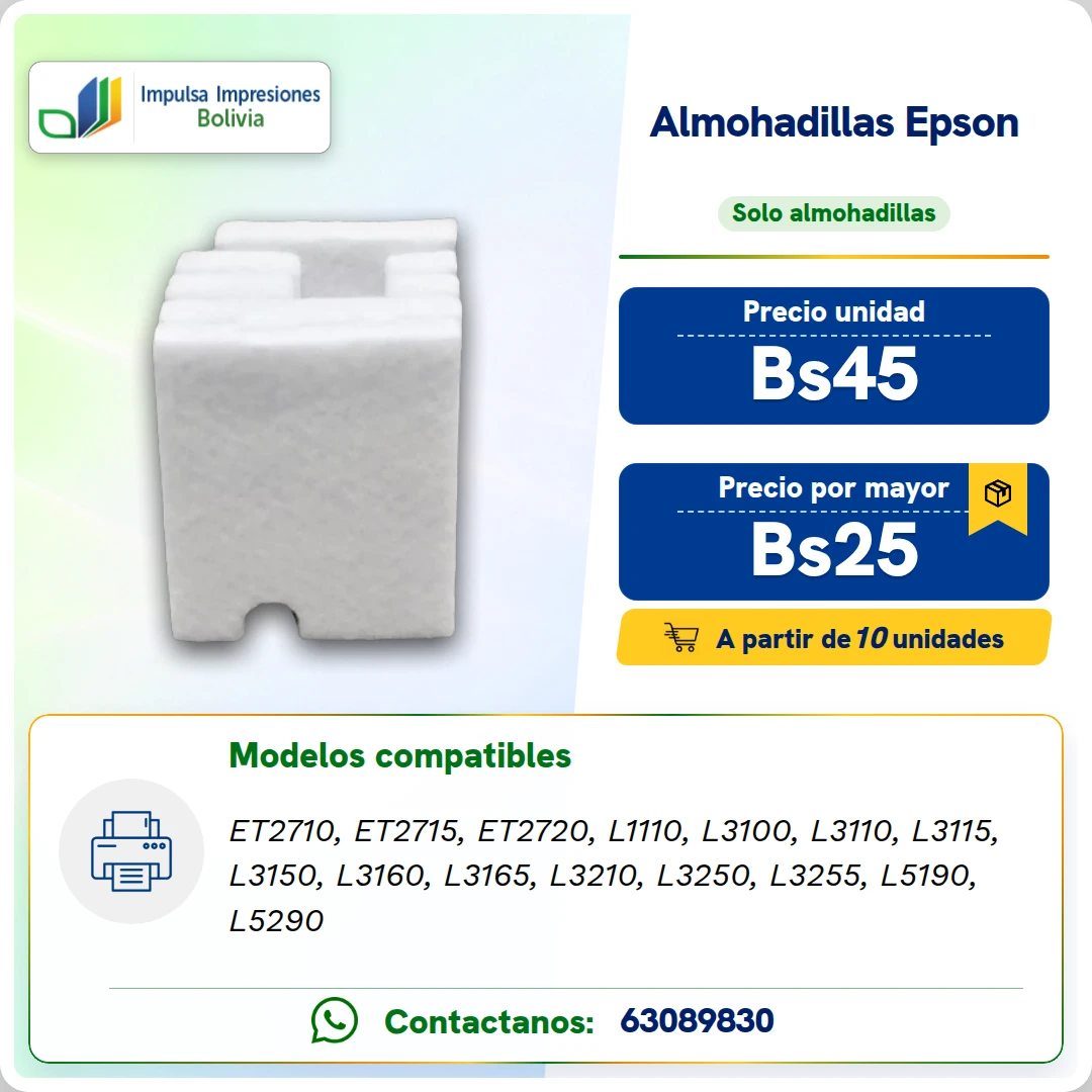 ALMOHADILLAS EPSON SERIES L14XX-L52XX (sólo almohadillas) ficha generada