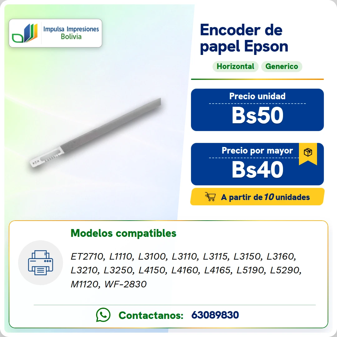 CR ENCODER EPSON ficha generada